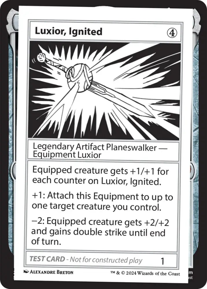Luxior Ignited [Mystery Booster 2 Playtest Cards] - MTG Single
