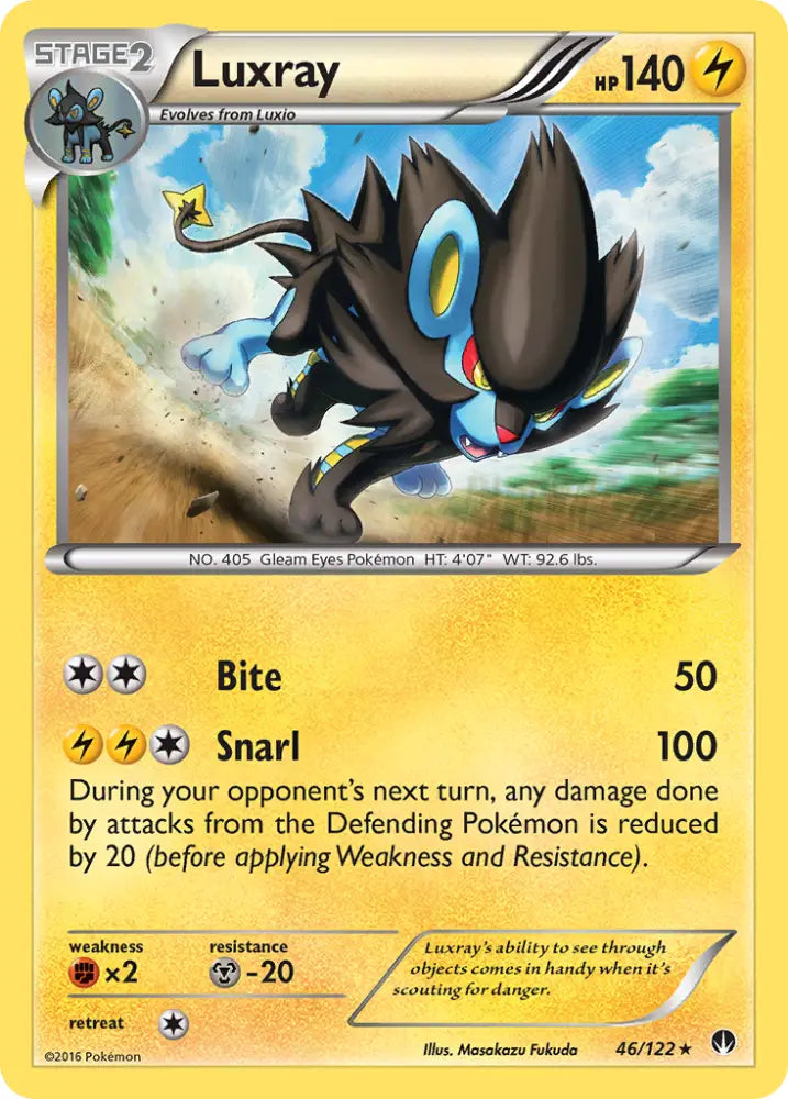 Luxray (46/122) [XY: BREAKpoint] - Pokemon Single