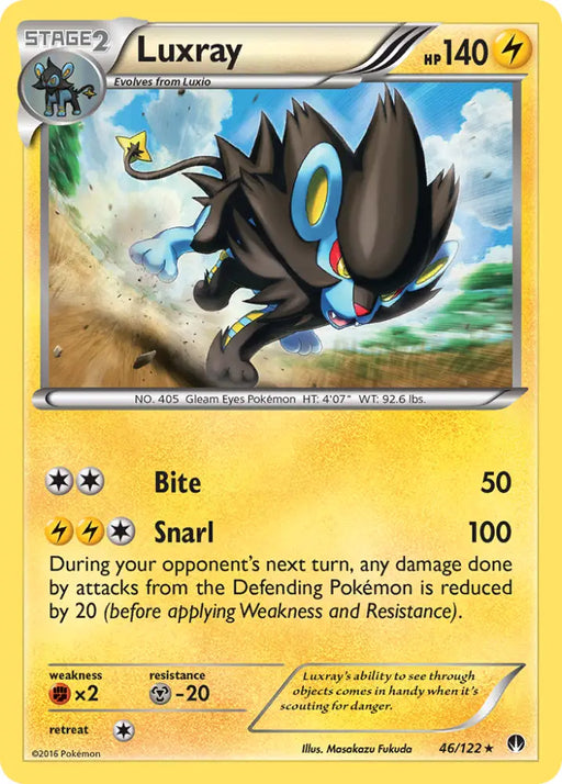 Luxray (46/122) [XY: BREAKpoint] - Pokemon Single