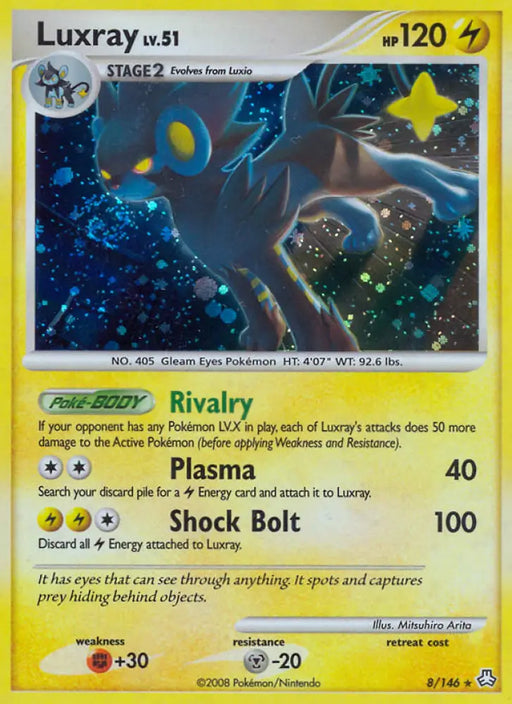 Luxray (8/146) [Diamond & Pearl: Legends Awakened] - Pokemon Single