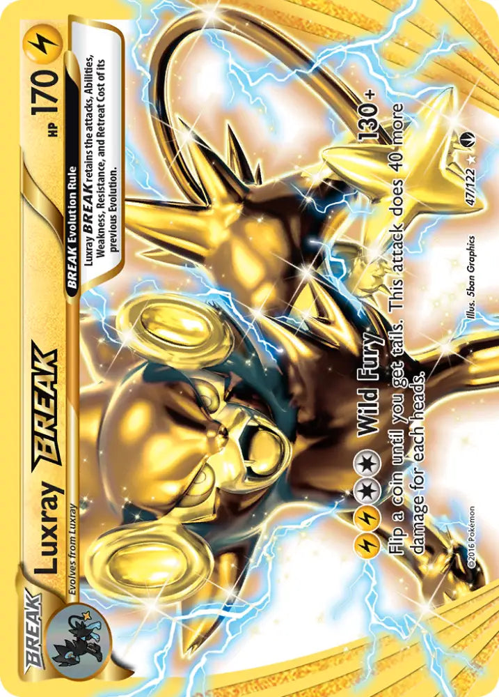 Luxray BREAK (47/122) [XY: BREAKpoint] - Pokemon Single