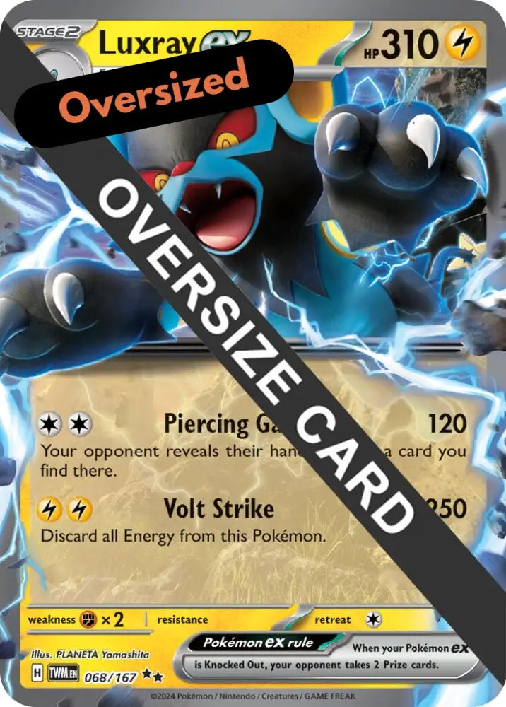 Luxray ex (068/167) (Jumbo Card) [Miscellaneous Cards] - Pokemon Single