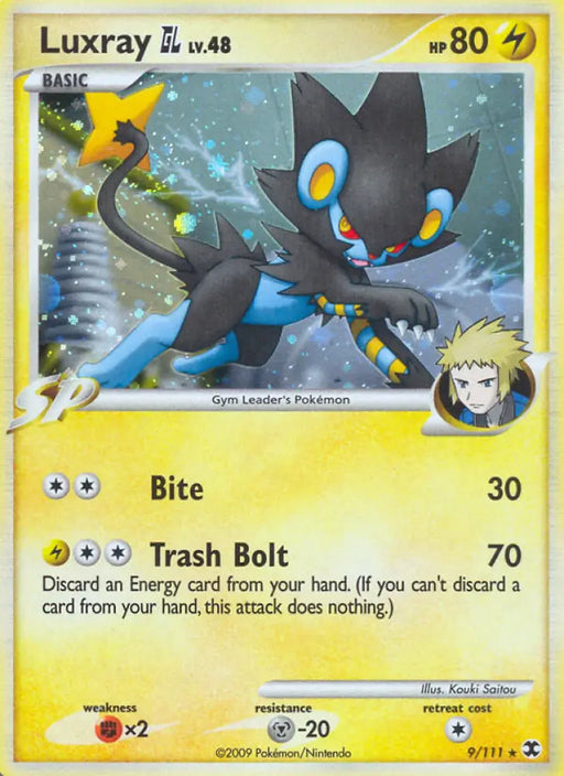Luxray GL (9/111) [Platinum: Rising Rivals] - Pokemon Single
