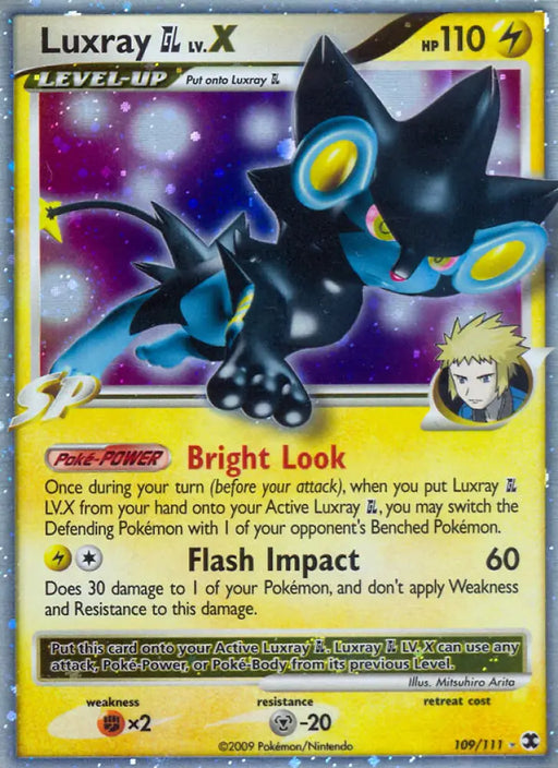 Luxray GL LV.X (109/111) [Platinum: Rising Rivals] - Pokemon Single
