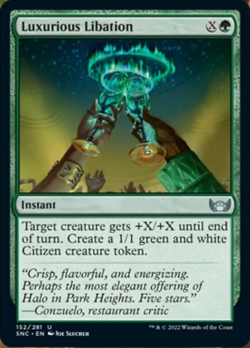 Luxurious Libation [Streets of New Capenna] - MTG Single