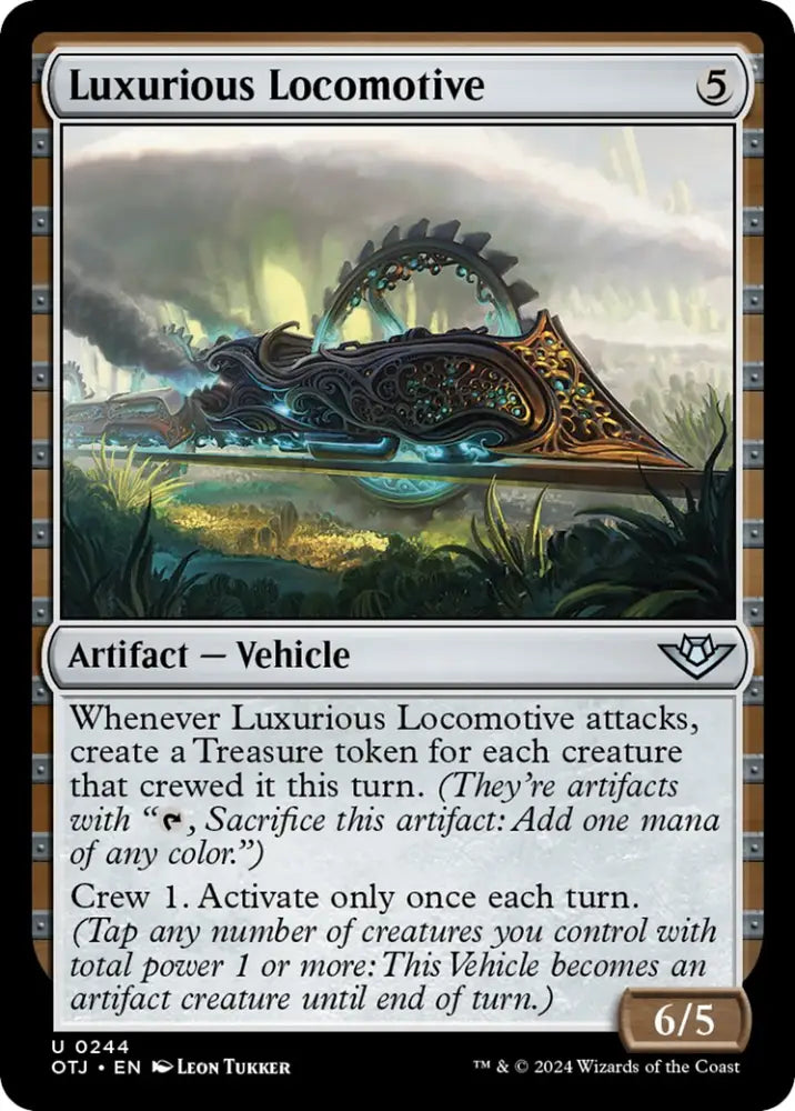 Luxurious Locomotive [Outlaws of Thunder Junction] - MTG Single