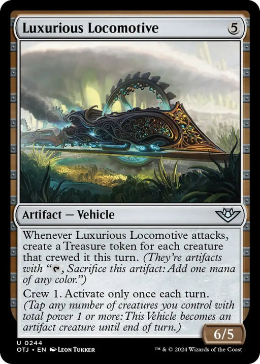 Luxurious Locomotive [Outlaws of Thunder Junction] - MTG Single