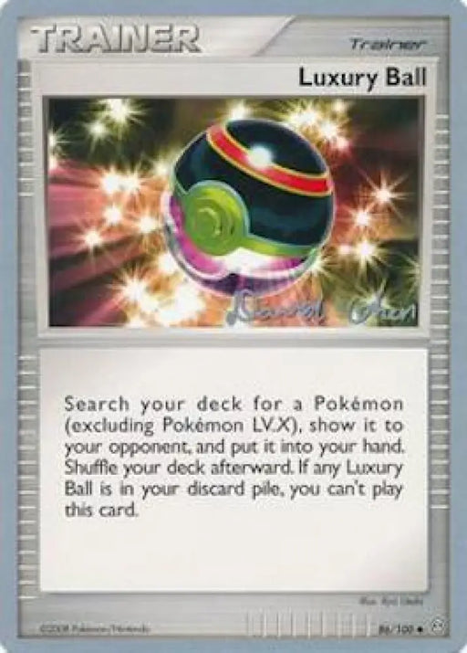 Luxury Ball (86/100) (Stallgon - David Cohen) [World Championships 2009] - Pokemon Single