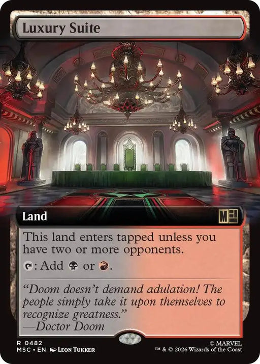Luxury Suite (Extended Art) (482) [Marvel Super Heroes Commander]
