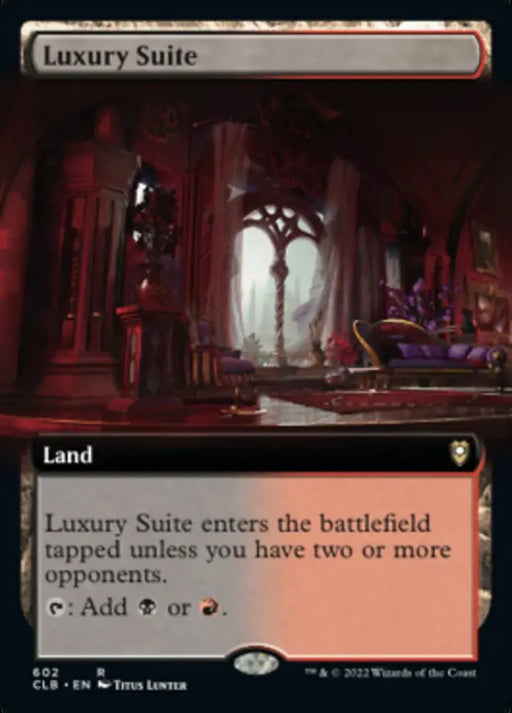Luxury Suite (Extended Art) [Commander Legends: Battle for Baldur’s Gate] - MTG Single