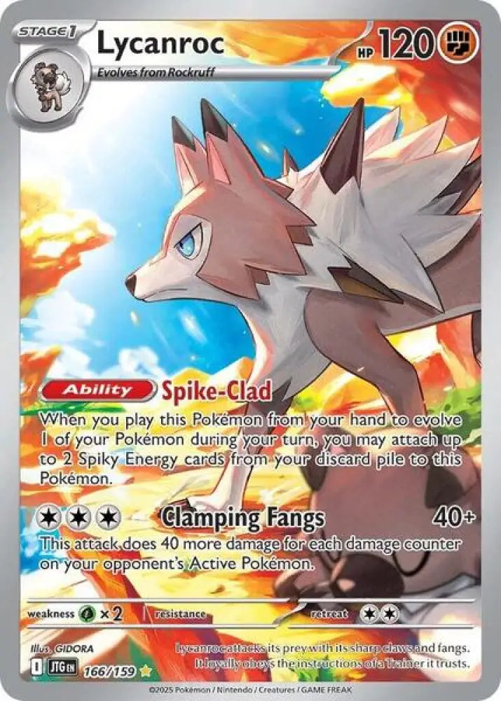 Lycanroc - 166/159 [SV09 Journey Together]