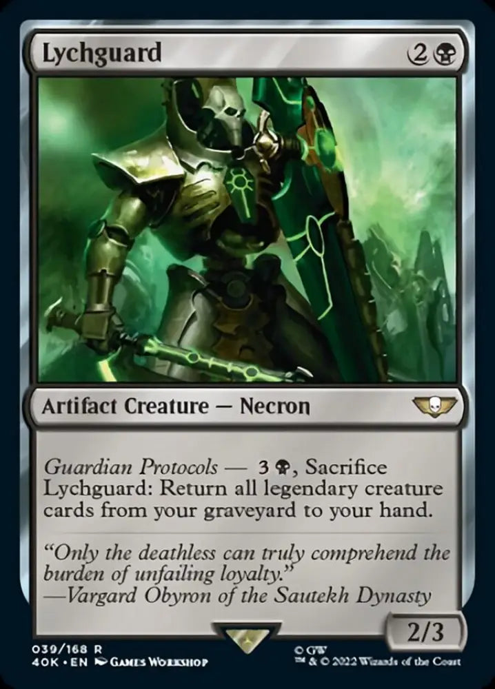 Lychguard [Warhammer 40,000] - MTG Single