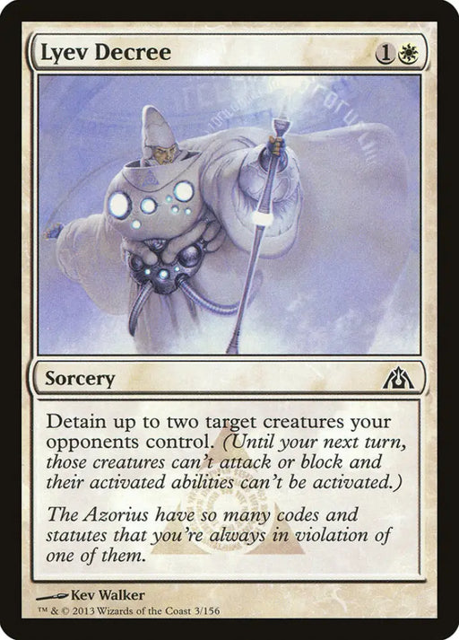 Lyev Decree [Dragon’s Maze] - MTG Single