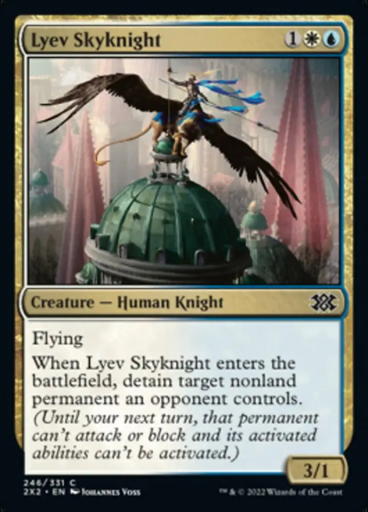 Lyev Skyknight [Double Masters 2022] - MTG Single