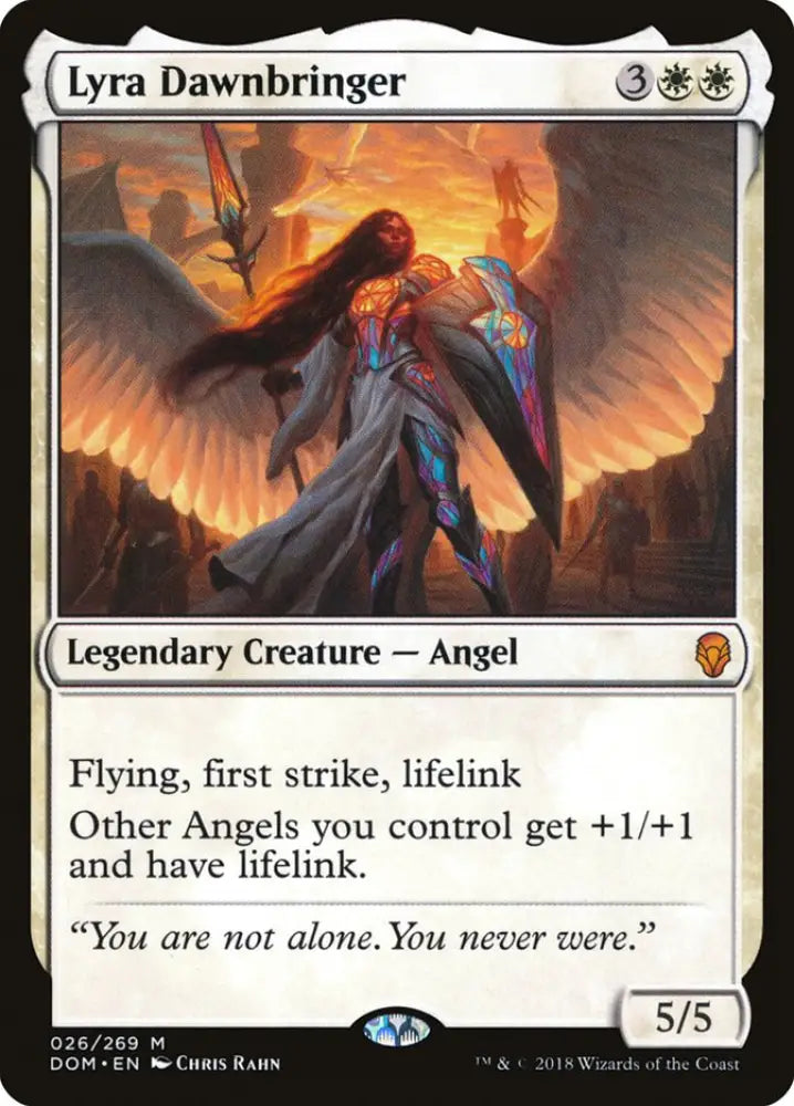 Lyra Dawnbringer [Dominaria] - MTG Single