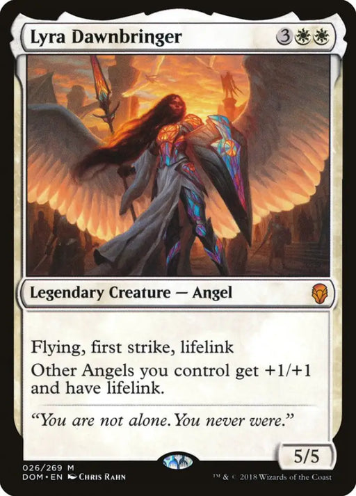 Lyra Dawnbringer [Dominaria] - MTG Single