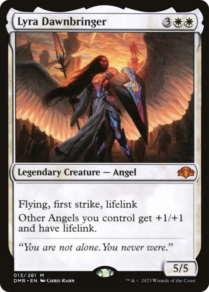 Lyra Dawnbringer [Dominaria Remastered] - MTG Single