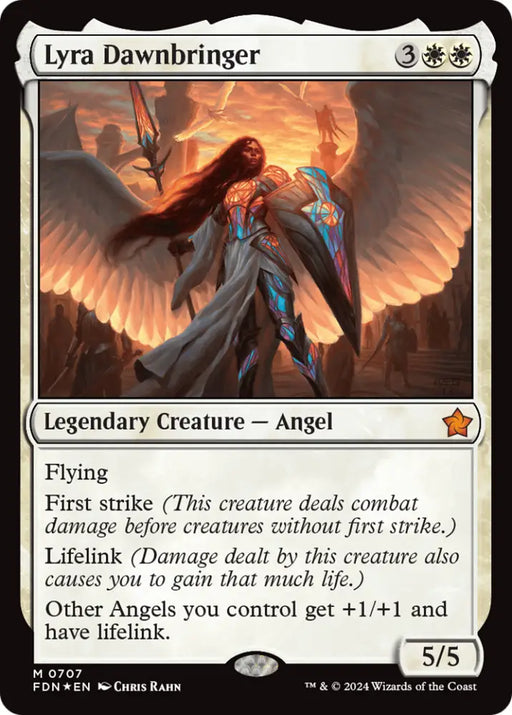 Lyra Dawnbringer [Foundations] - MTG Single