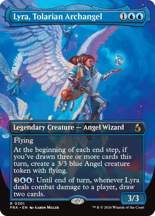 Lyra, Tolarian Archangel (Borderless) (301) [Reality Fracture]