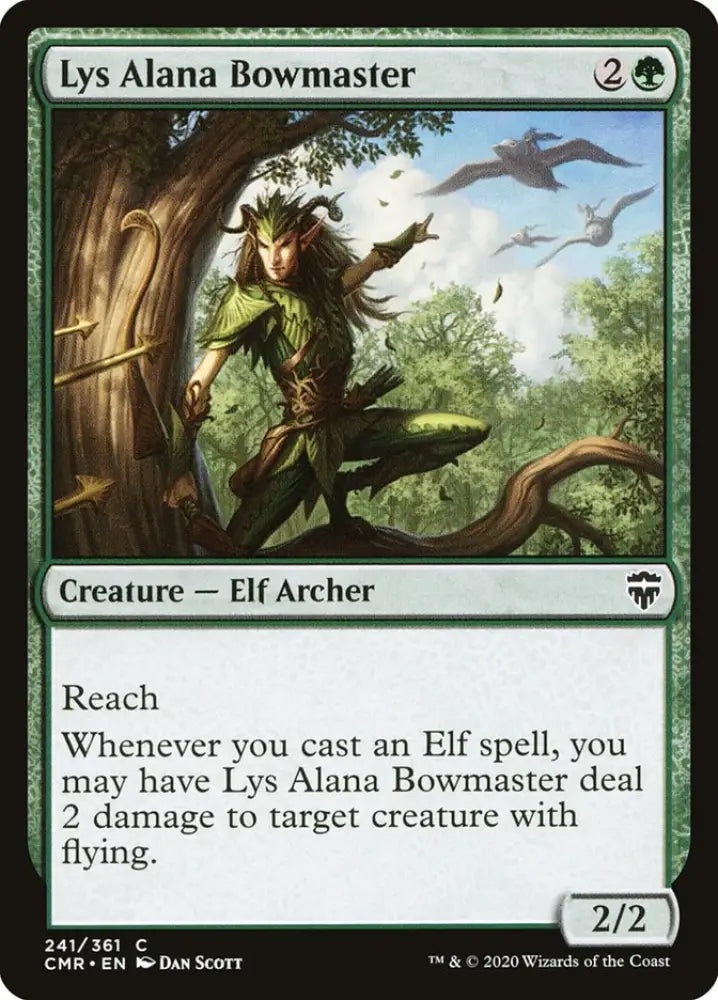 Lys Alana Bowmaster [Commander Legends] - MTG Single