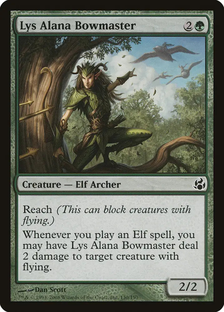 Lys Alana Bowmaster [Morningtide] - MTG Single