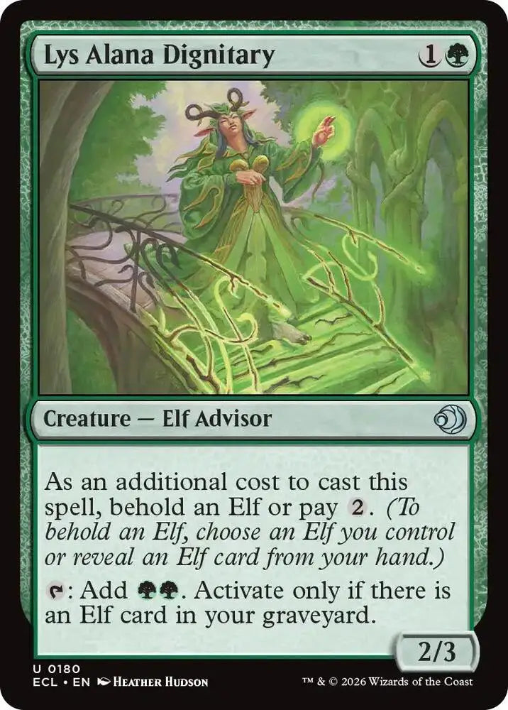 Lys Alana Dignitary (180) [Lorwyn Eclipsed]