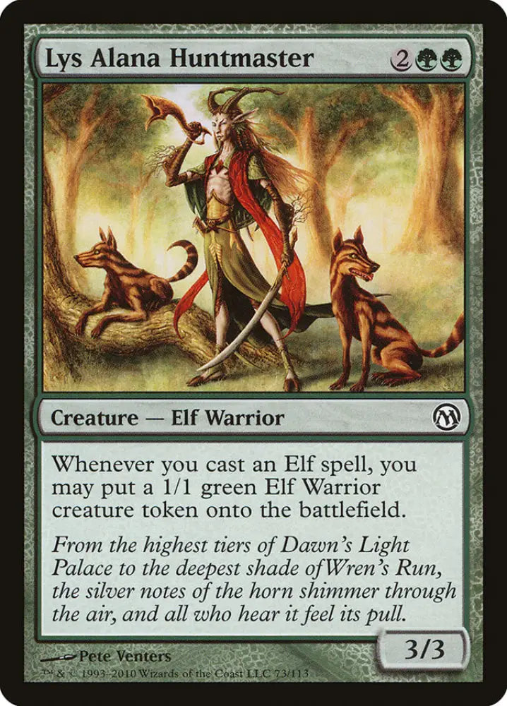 Lys Alana Huntmaster [Duels of the Planeswalkers] - MTG Single