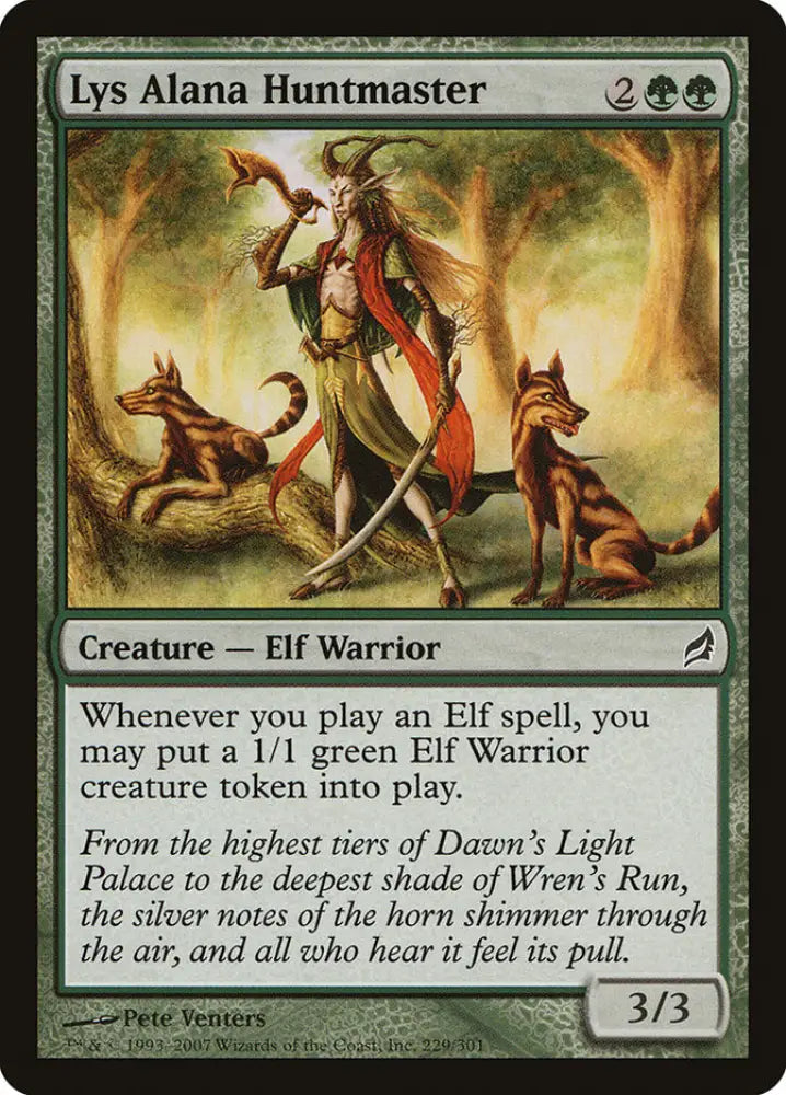 Lys Alana Huntmaster [Lorwyn] - MTG Single