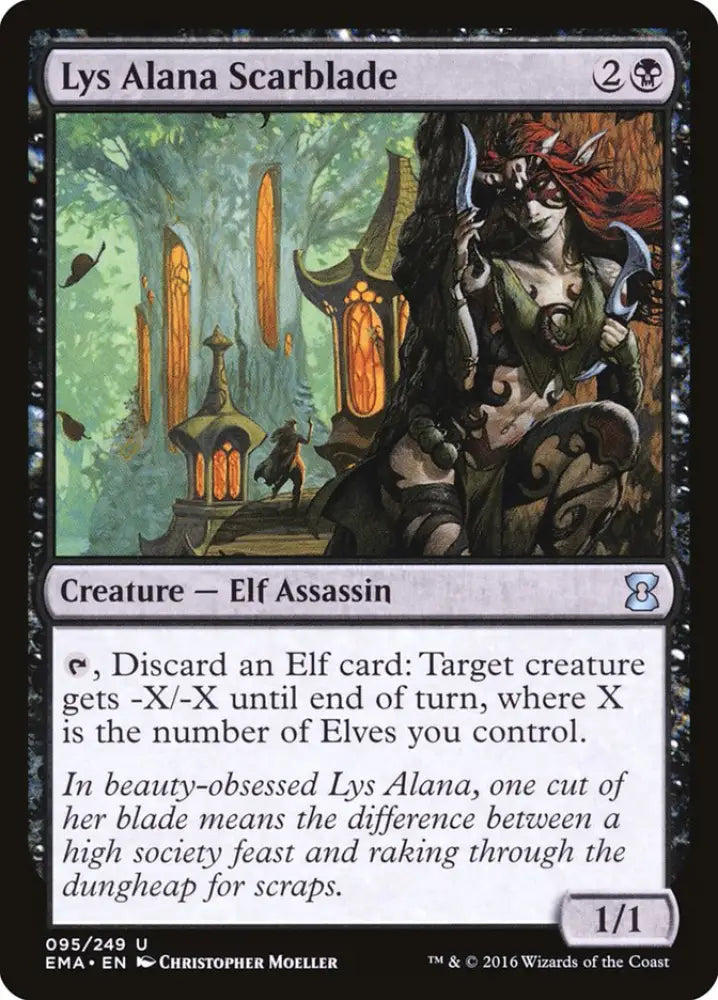 Lys Alana Scarblade [Eternal Masters] - MTG Single