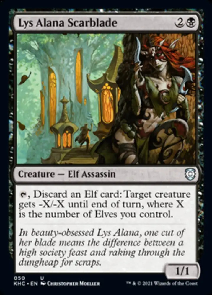 Lys Alana Scarblade [Kaldheim Commander] - MTG Single