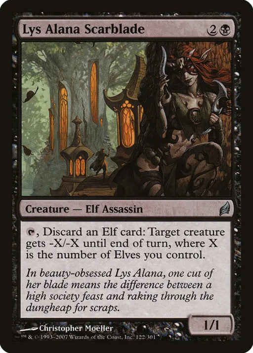 Lys Alana Scarblade [Lorwyn] - MTG Single