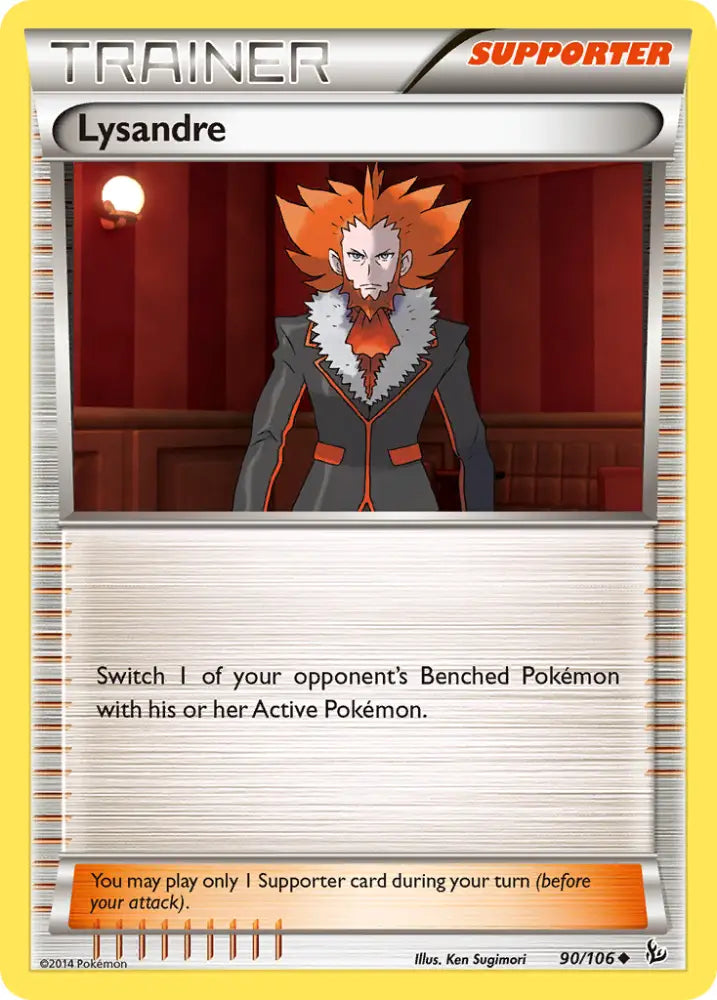 Lysandre (90/106) [XY: Flashfire] - Pokemon Single