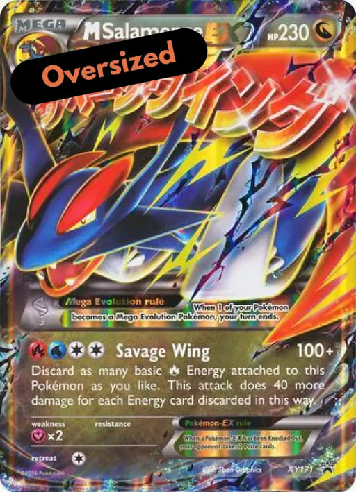 M Salamence EX (XY171) (Jumbo Card) [XY: Black Star Promos] - Pokemon Single