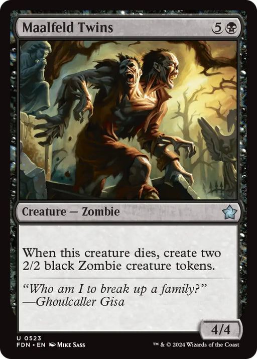 Maalfeld Twins [Foundations] - MTG Single