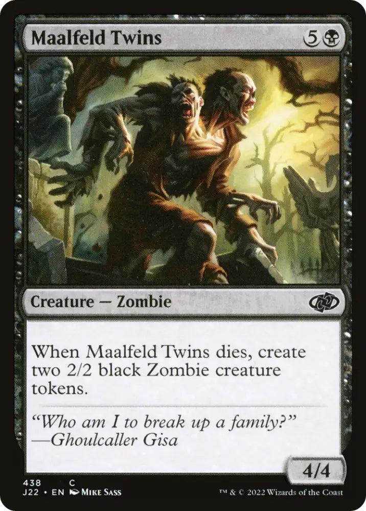 Maalfeld Twins [Jumpstart 2022] - MTG Single