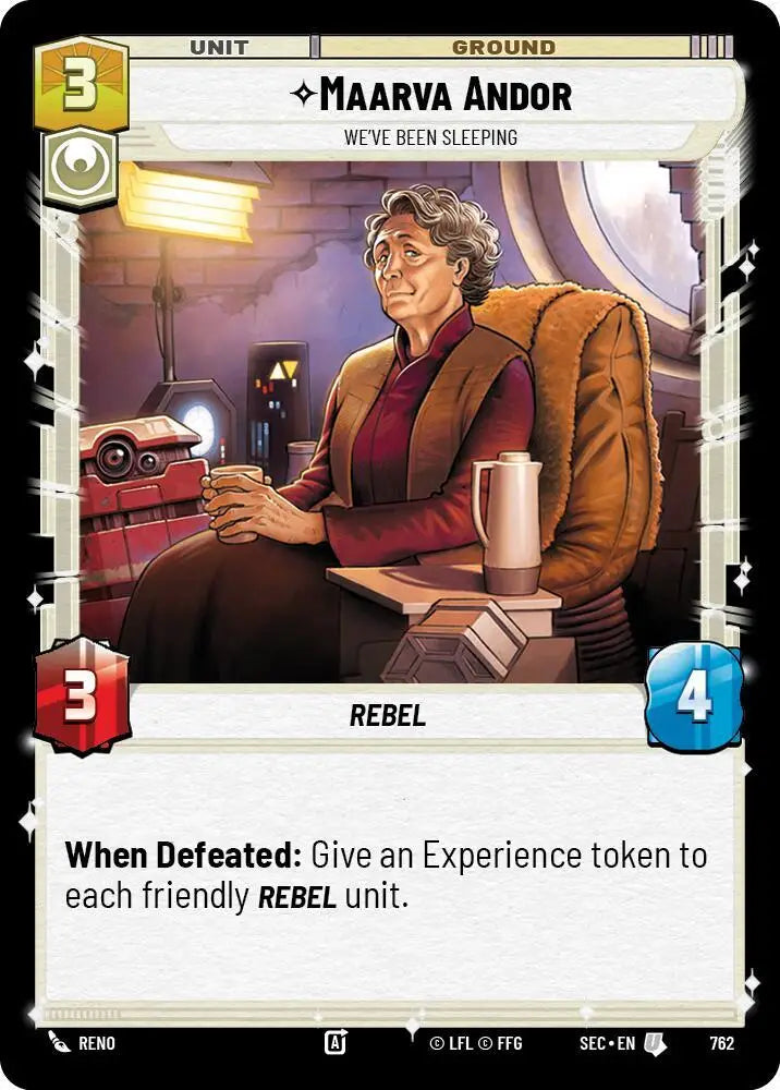 Maarva Andor - We've Been Sleeping (Foil) (762) [Secrets of Power]