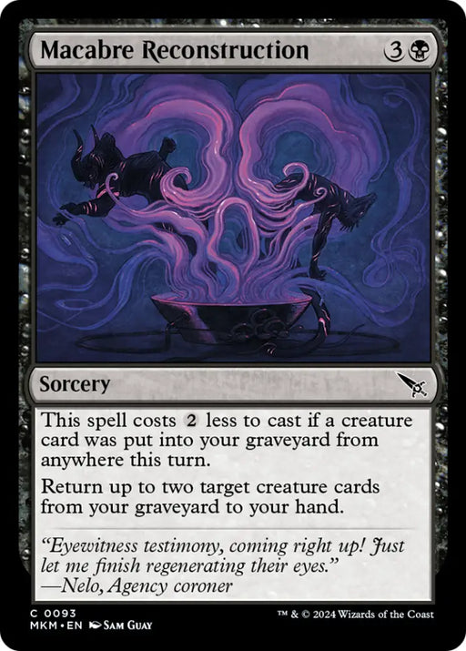 Macabre Reconstruction [Murders at Karlov Manor] - MTG Single