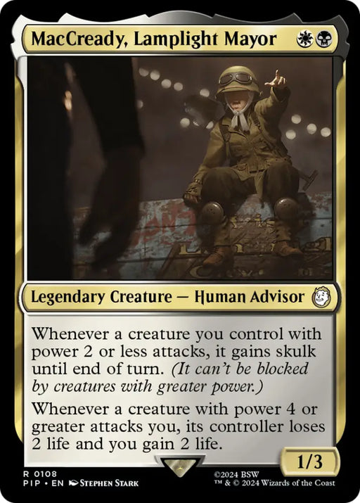 MacCready Lamplight Mayor [Fallout] - MTG Single
