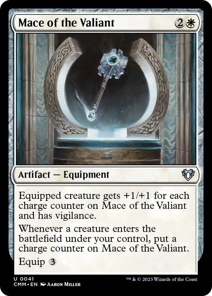 Mace of the Valiant (41) [Commander Masters]