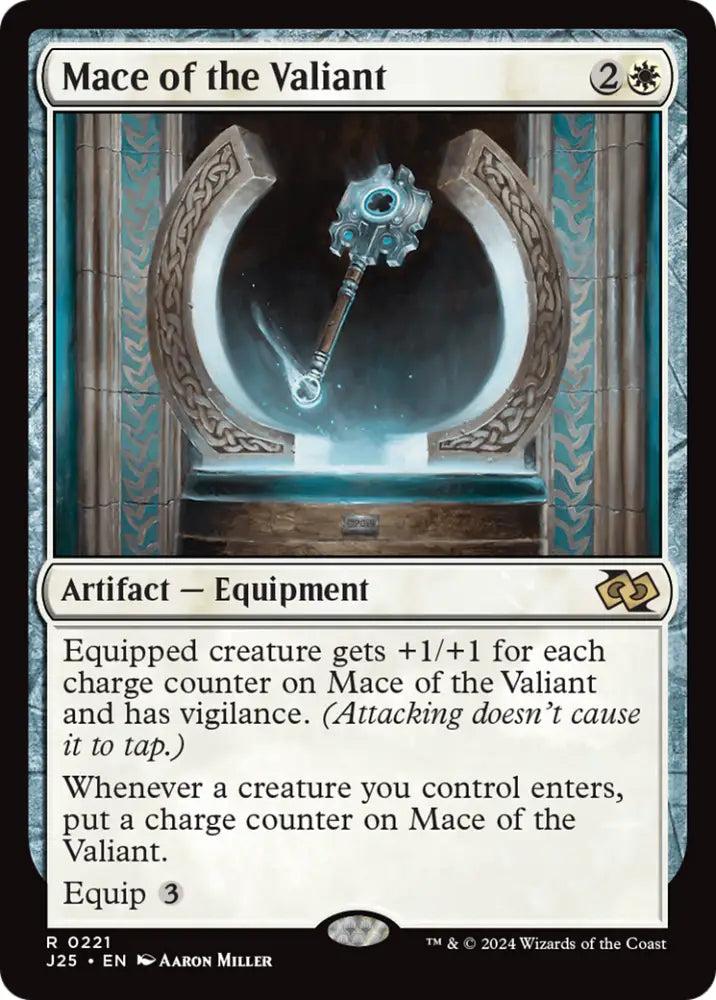 Mace of the Valiant [Foundations Jumpstart] - MTG Single