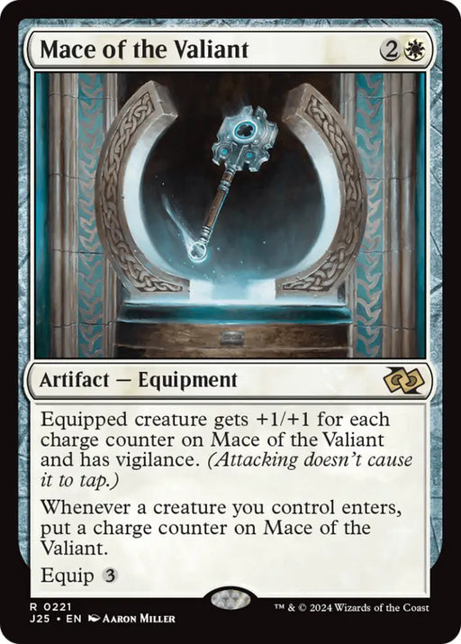 Mace of the Valiant [Foundations Jumpstart] - MTG Single