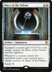 Mace of the Valiant [Phyrexia: All Will Be One Commander] - MTG Single
