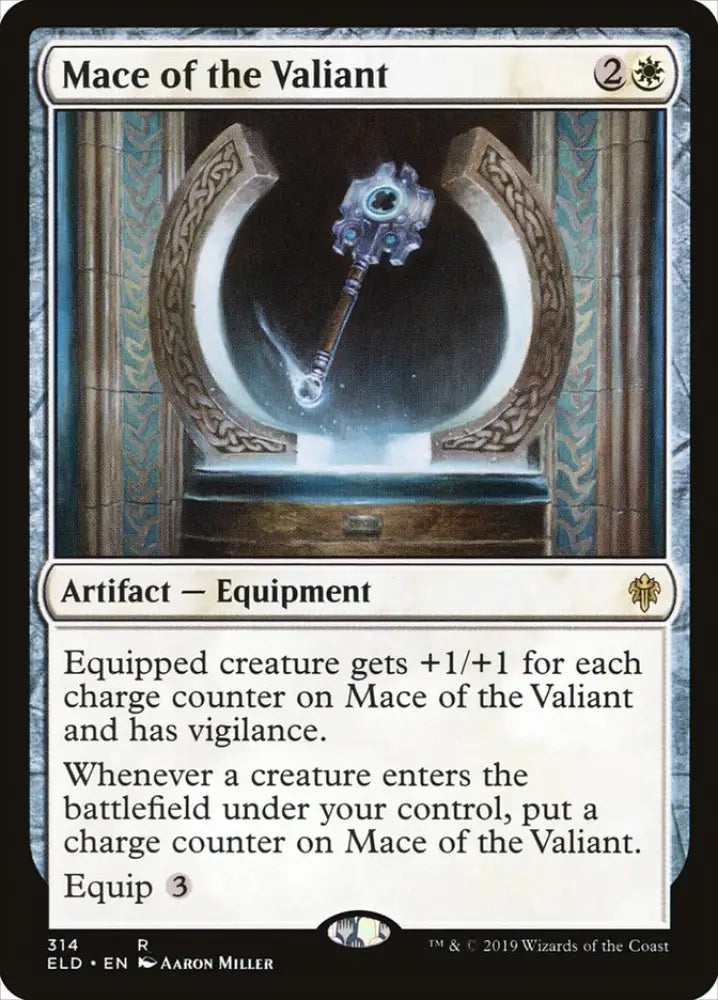 Mace of the Valiant [Throne of Eldraine] - MTG Single