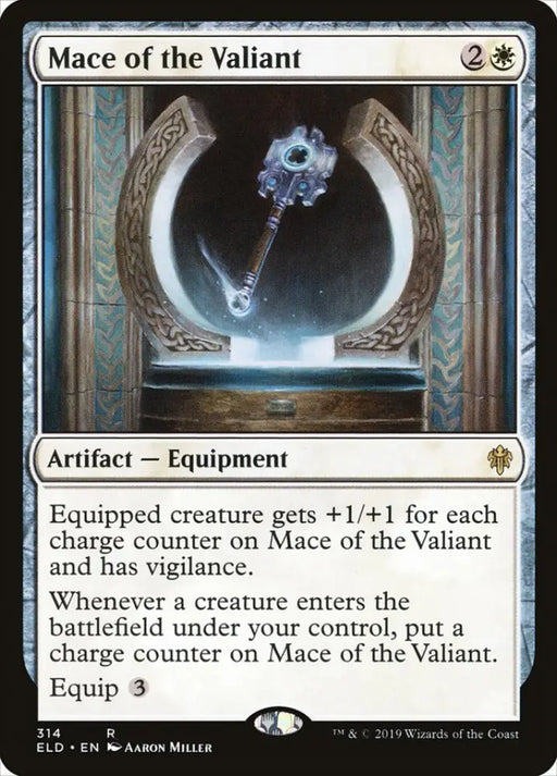Mace of the Valiant [Throne of Eldraine] - MTG Single