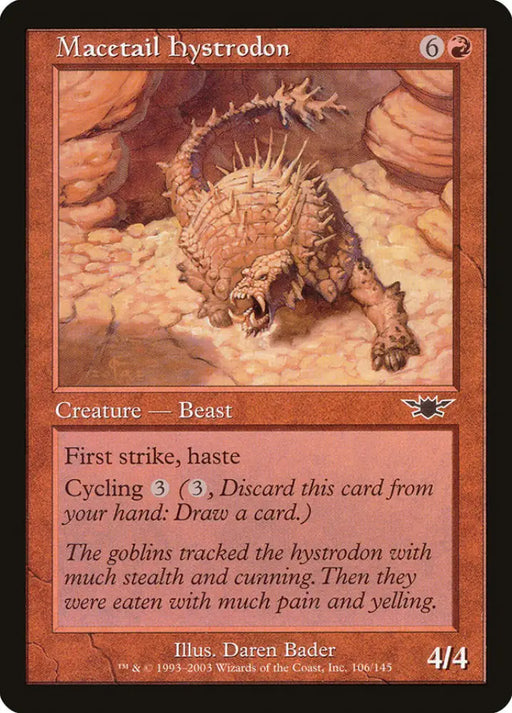Macetail Hystrodon [Legions] - MTG Single