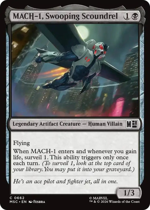 MACH-1, Swooping Scoundrel (662) [Marvel Super Heroes Commander]
