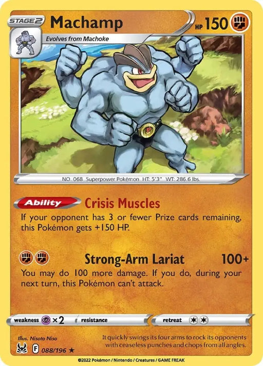 Machamp (088/196) [Sword & Shield: Lost Origin] - Pokemon Single