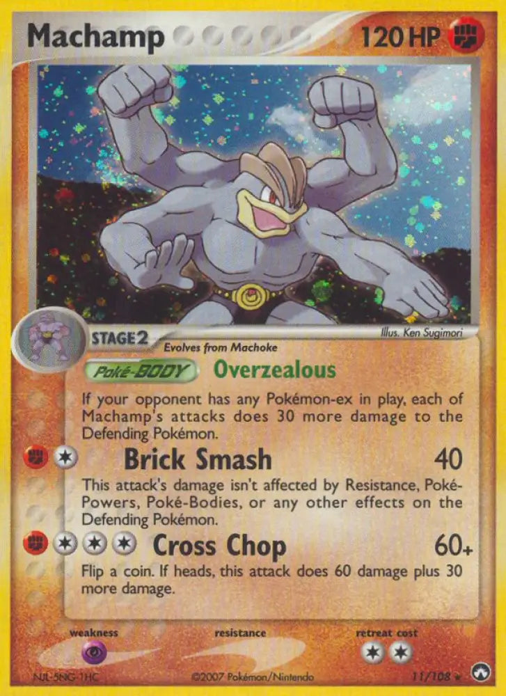 Machamp (11/108) [EX: Power Keepers] - Pokemon Single