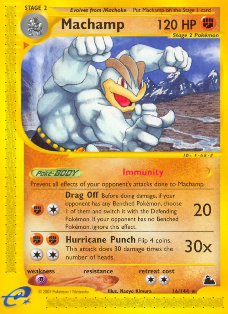 Machamp (16/144) [Skyridge] - Pokemon Single
