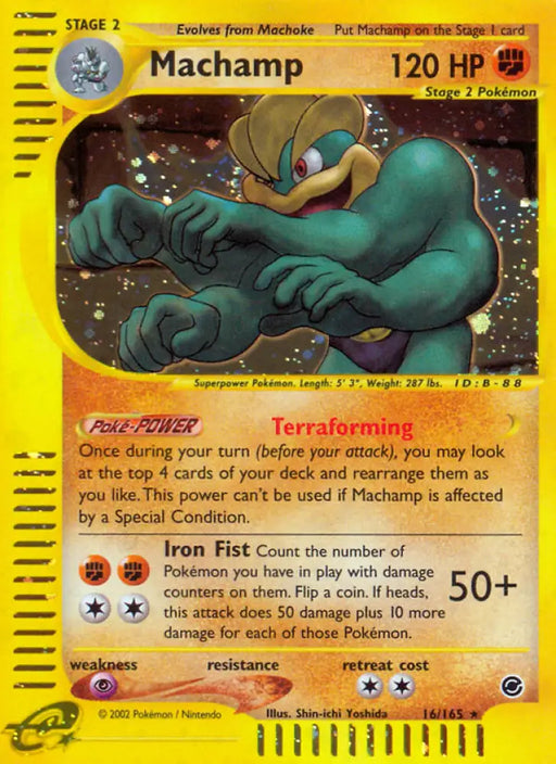 Machamp (16/165) [Expedition: Base Set] - Pokemon Single